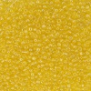 Бисер, (стекло), 11/0, упак./20 гр., Astra&Craft (110 желтый/прозрачный, глянцевый)