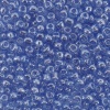 Бисер, (стекло), 11/0, упак./20 гр., Astra&Craft (106 св. синий/прозрачный, глянцевый)