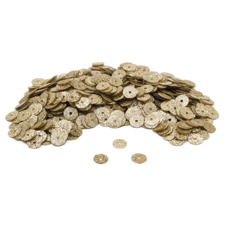 Пайетки 'Глиттер', 6мм, Astra&Craft, 10г (9117 золото)