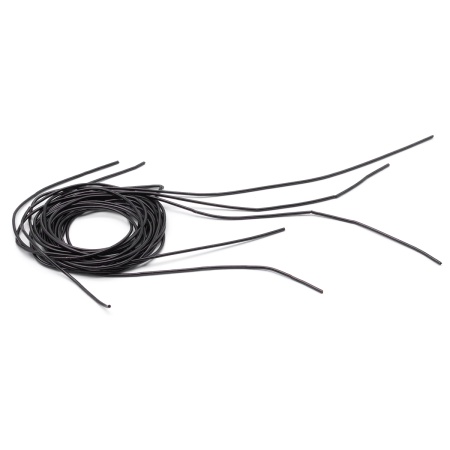 КА011НН1 Канитель гладкая Черный 1 мм, 5 гр +/- гр.