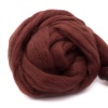 Шерсть для валяния полутонкая, 50 гр., Astra&Craft (063 шоколад)