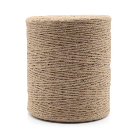 73426 Шпагат джутовый 2-х ниточный 1120 текс, кач. СВ, 1,12 мм*900 м, 1000 гр (+/- 10 гр), цв. натуральный