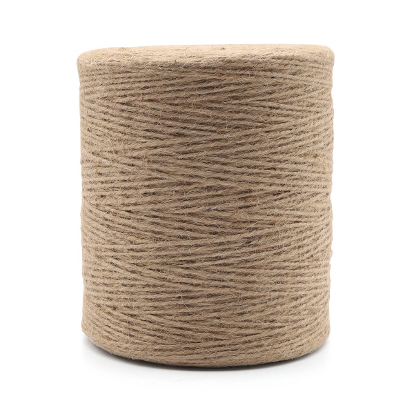 73426 Шпагат джутовый 2-х ниточный 1120 текс, кач. СВ, 1,12 мм*900 м, 1000 гр (+/- 10 гр), цв. натуральный