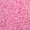2008 Бусины пластиковые, полупроз., матовые цвет., круглые, 8мм, 20гр,70(+/-5)шт/упак, Astra&Craft (003 розовый)