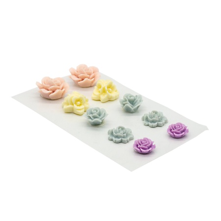 Декор для рукоделия 'Розочки' 10 шт/упак, Astra&Craft (ARS2085)