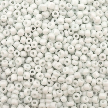 Бисер, (стекло), 11/0, упак./20 гр., Astra&Craft (979 белый перламутровый)