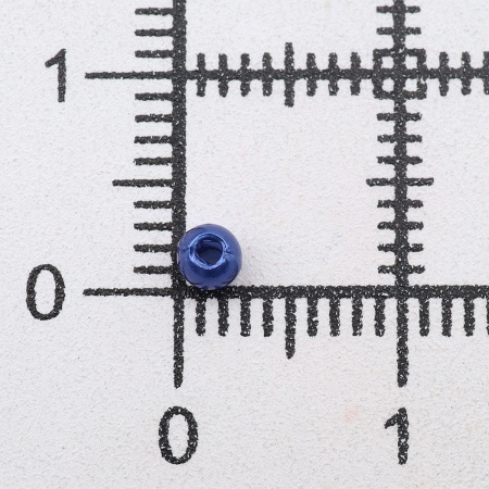 Бусины пластиковые, 'жемчуг', цветные, круглые, 3мм, 20гр, Astra&Craft (041 NL синий)