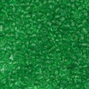 Бисер, (стекло), 11/0, упак./20 гр., Astra&Craft (7 св.зеленый/прозрачный)