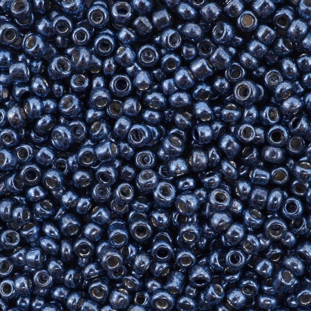 Бисер, (стекло), 11/0, упак./20 гр., Astra&Craft (1122 бирюза/глянцевое покрытие)