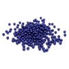 MH.КР.06 Бусины пластиковые, 'жемчуг', цветные, круглые, 6мм, 25гр, Astra&Craft (MH.КР.06.A33.02 синий)