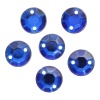 Стразы пришивные, акриловые, 8мм, 20шт/упак (круглые) Astra&Craft (N9 голубой)
