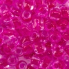 Бисер Astra&Craft 6/0, 15г (139 цикламен/прозр.с цвет.центром)