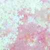 Пайетки 'снежинки', 24 мм, упак./10 гр., Astra&Craft (119 розовый прозрачный с эффектом AB)