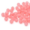 2008 Бусины пластиковые, полупроз., цветные, круглые, 8мм, 20гр, 70(+/-5)шт/упак, Astra&Craft (006 персиковый)
