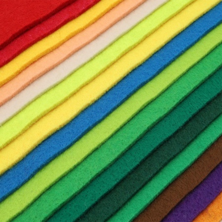 Фетр листовой мягкий ассорти, 3.0мм, 20х30см, 16шт/упак Astra&Craft (1)