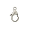 4AR234 Замок для бус карабин 12мм, 5шт/упак, Astra&Craft (Никель)