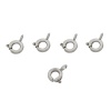 4AR239 Замок для бус кольцо 6мм, 5шт/упак, Astra&Craft (Никель)