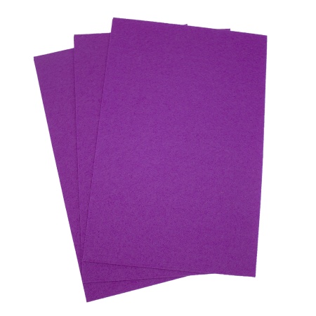 Фетр листовой жесткий, 1.0мм, 20х30см, 3шт/упак Astra&Craft (AF880 фиолетовый)