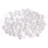 2018 Бусины пластиковые, акрил, прозрач. в цвете, граненый биконус, 10мм, 25гр, Astra&Craft (1 прозрачный)