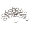 4AR257/258 Кольцо соединительное двойное, 10мм, 50шт/упак, Astra&Craft (Никель)