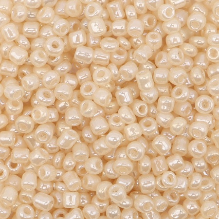 Бисер, (стекло), 11/0, упак./20 гр., Astra&Craft (153 экрю/жемчужный)