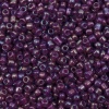 Бисер 11/0, 500 г., Astra&Craft (213 фиолетовый/прозр.с цвет.центром (радужный))