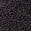 Бисер, (стекло), 11/0, упак./20 гр., Astra&Craft (М924-О мокрый асфальт/непрозрачный, матовый)