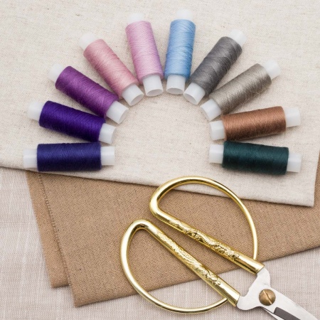 Набор швейных ниток 50/2, 200м, ассорти №52, 10шт/упак, Astra&Craft