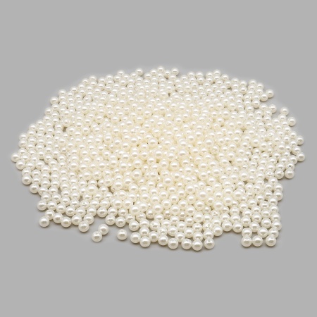 (7706546/7738650) Бусины круглые, пластик, 10мм, 500гр Astra&Craft (003 NL телесный)