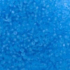 Бисер, (стекло), 11/0, упак./20 гр., Astra&Craft (М3В темно-голубой/прозрачный, матовый)