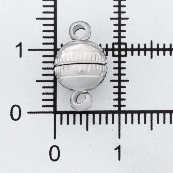 OTH1507 Замок магнитный, 14*8мм, 2шт/уп, Astra&Craft (серебро)