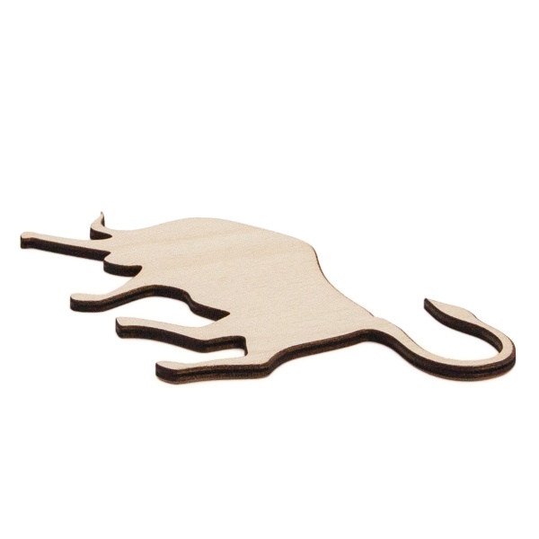 L-1440 Деревянная заготовка 'Бык' 15*8,5*0,3см Astra&Craft