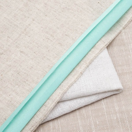 Косая бейка атласная 1,5см*5м 0000-1534 (6084 морская волна)