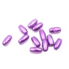 4AR293/294 Бусины пластиковые, 'жемчуг', цветные, рис, 3*6мм, 15гр, Astra&Craft (J544 сиреневый)