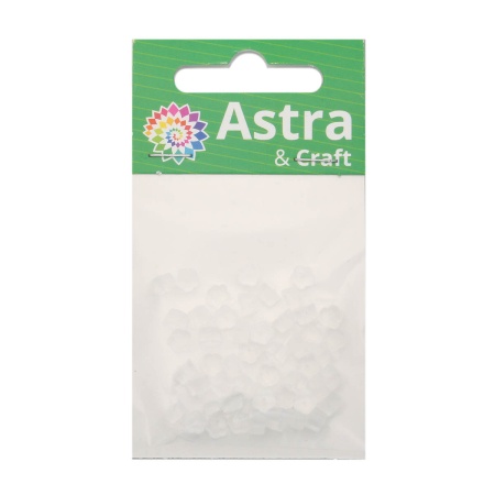 4AR218 Фиксатор для серег силиконовый цветок, 4мм, 50шт/упак, Astra&Craft
