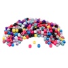 2141 Бусины пластиковые, цилиндр, 5*6мм, 50гр Astra&Craft (mixed микс цвета)