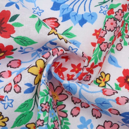 Ситец набивной арт 43 рис 21219 вид 1 'Полевые цветы', 40*50см, Astra&Craft