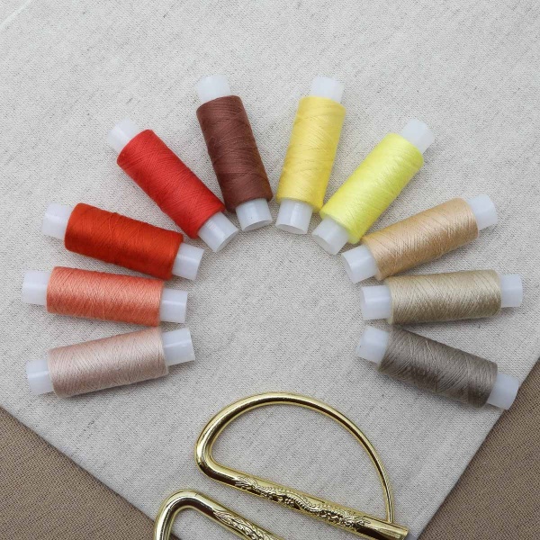 Набор швейных ниток 50/2, 200м, ассорти №32, 10шт/упак, Astra&Craft