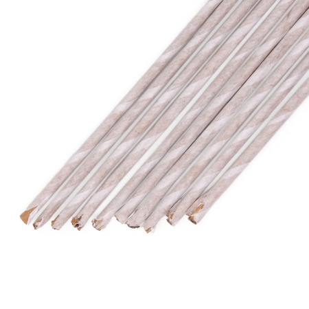 Проволока флористическая, бумажная оплетка, 2 мм*60 см, 10 шт. Astra&Craft (белый)