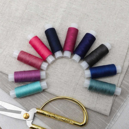 Набор швейных ниток 50/2, 200м, ассорти №107, 10шт/упак, Astra&Craft