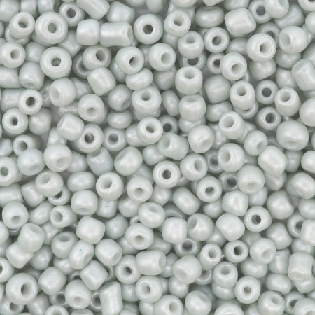 Бисер, (стекло), 11/0, упак./20 гр., Astra&Craft (975 светло серо-зеленый перламутровый)