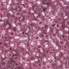 Бисер, (стекло), 11/0, упак./20 гр., Astra&Craft (1105 т.розовый/глянц.покрытие)