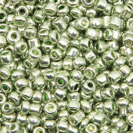 Бисер, (стекло), 11/0, упак./20 гр., Astra&Craft (1119 св. бирюза/глянцевое покрытие)