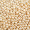 Бусины пластиковые, 'жемчуг', цветные, круглые, 4мм, 25гр, Astra&Craft (005 NL бежевый)