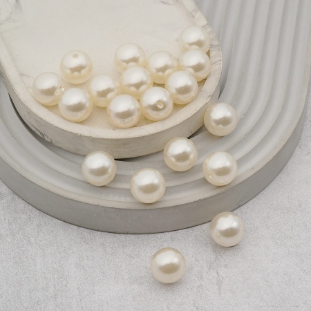 Бусины пластиковые, 'жемчуг', цветные, круглые, 14мм, 25гр, Astra&Craft (003 NL)