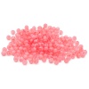 2006 Бусины пластиковые, полупроз., цветные, круглые, 6мм, 20гр, 170(+/-10)шт/упак,Astra&Craft (006 персиковый)