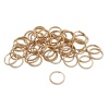 4AR257/258 Кольцо соединительное двойное, 10мм, 50шт/упак, Astra&Craft (Золото)