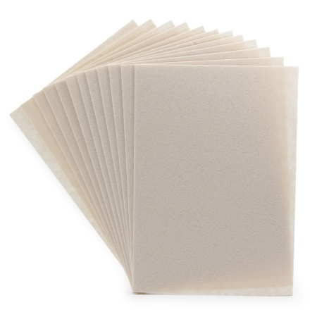 Фетр листовой жесткий, 1.0мм, 20х30см, 12шт/упак Astra&Craft (AF826 молочный)
