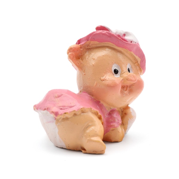 AS15-10, Миниатюра. Свинка розовая 2,7*2,2см