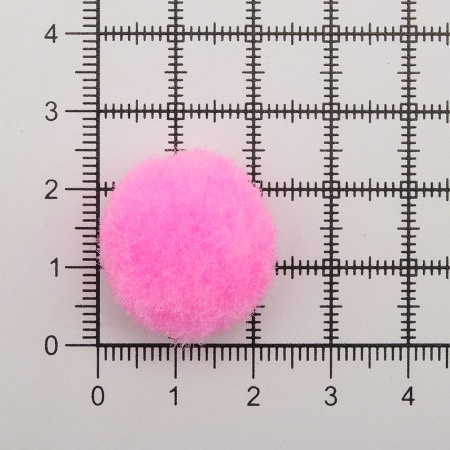 Помпоны декоративные 25мм, 50шт/упак, Astra&Craft (PA-004 розовый)